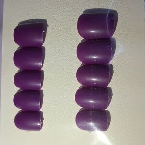 Purple Press-on Nails